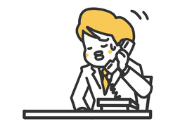 deal withのイラスト